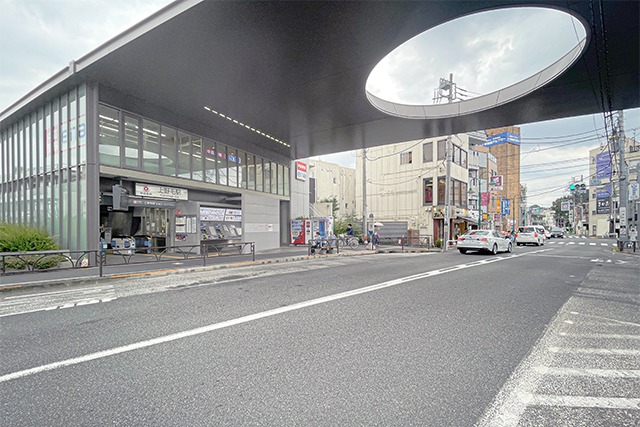 東急沿線の落ち着いた住宅街、必要施設は10分以内で完結する住みやすいエリア