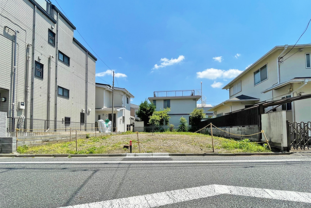 2階建4LDKも建築可能！住環境が魅力の「東雪谷」