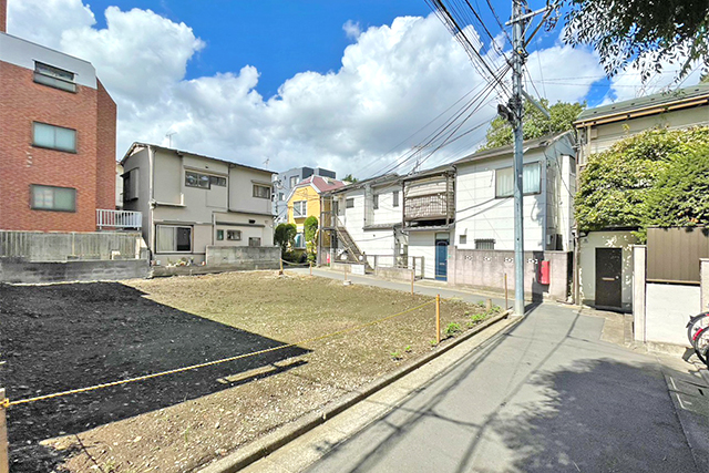 小中学校徒歩圏内、子育て環境が充実した下目黒の整形地