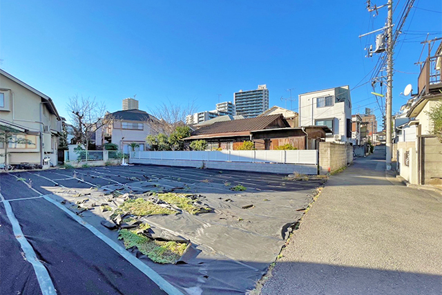 休日の目一杯の楽しみをここに。上馬の土地