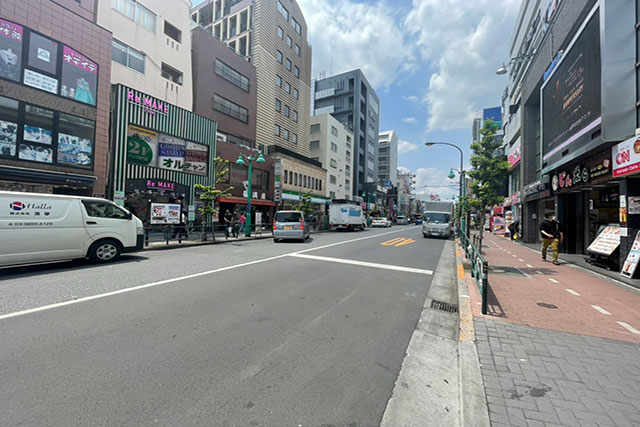 【百人町の土地】 新大久保駅徒歩5分、都会ライクな住環境