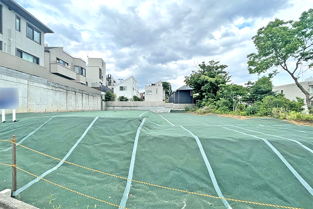 坪単価220万円！尾山台駅10分の整形地