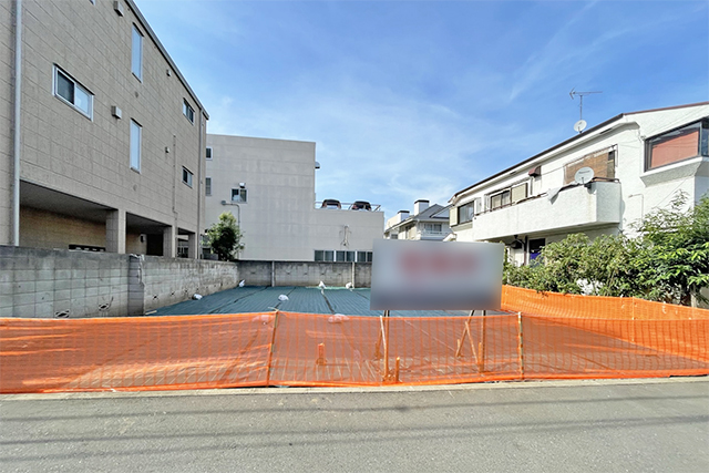 南向き、60坪大型整形地！二世帯住宅や賃貸併用住宅に◎