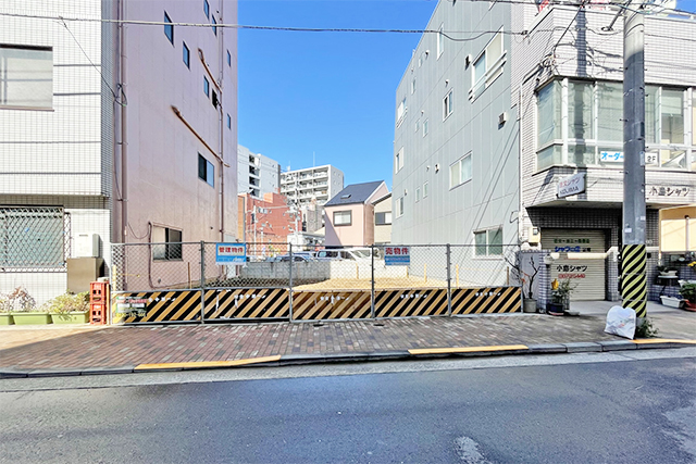 アパート用地におすすめ！南東向きで陽当たり良好◎