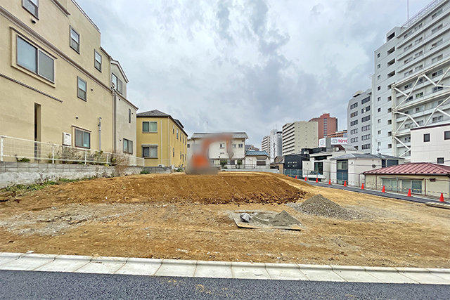 「五反田」駅徒歩10分！約553㎡超の収益用地