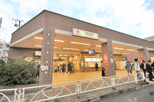 洗足アドレスに誕生した駅徒歩4分の北東角地