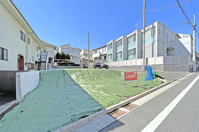 距離感を保ちつつ、個々の生活も楽しめる二世帯住宅を！「永福」の土地