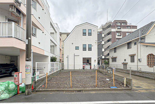 開放感あり＆緑が溢れる土地に、夢のマイホームを