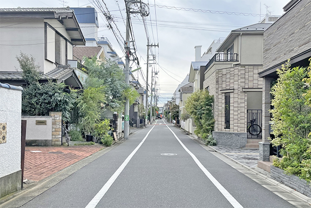 高級邸宅地「奥沢」の36坪整形地！