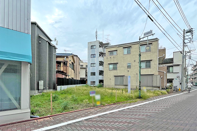 陽当たりが良く落ち着いた住環境が魅力「大森南」の東向き整形地