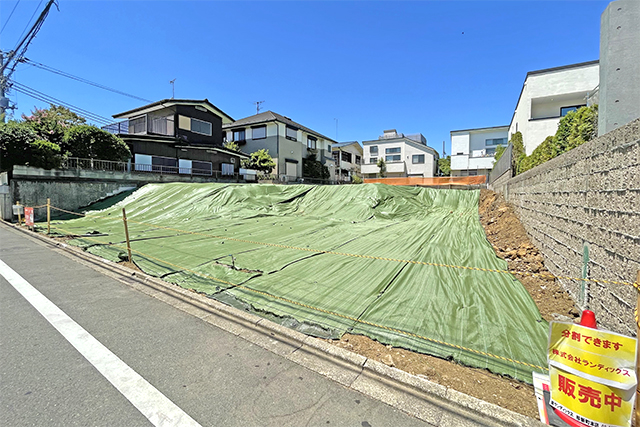 緑豊かな住環境が魅力「岡本」の大型分譲地