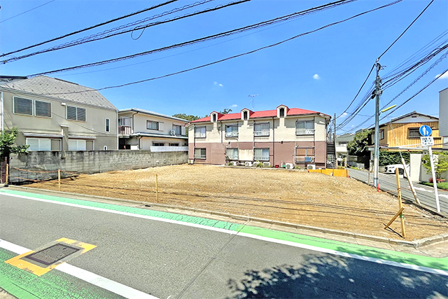 ペットと日向ぼっこできる「経堂」の明るい分譲地