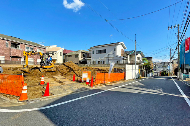 利便性と閑静な住環境を兼ね備えた50坪の大型角地