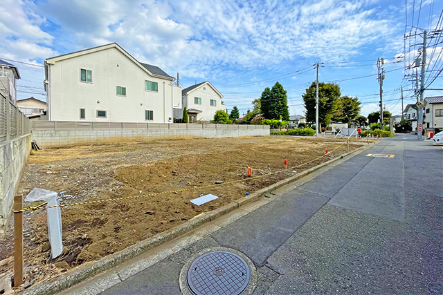 250㎡超の大型敷地でゆとりある生活を