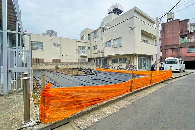 賃貸併用や収益用地としても◎「西新宿」の40坪超整形地