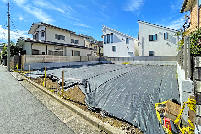 交通利便性・住環境の良さ・駅近の三拍子揃った「松庵」整形地