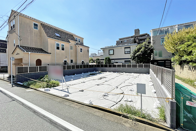 140㎡超建築可能！落ち着いた住環境が魅力「東嶺町」