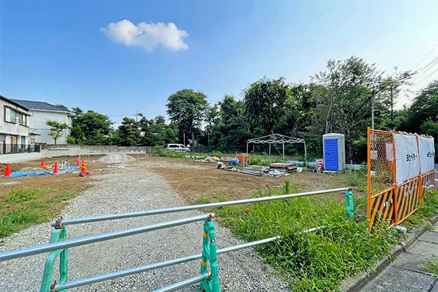 ハイセンスなデザインの家を「西嶺町」の北東角地に建てる