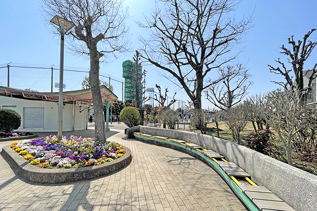 眺望最高のバルコニーから一望できる落ち着いた街並み