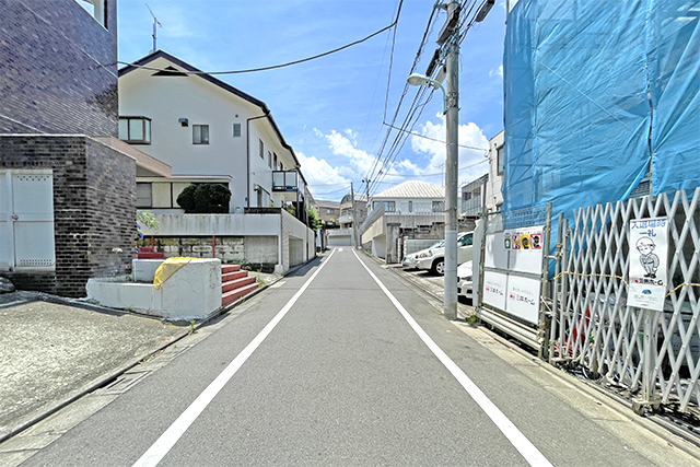 間口10.9m！「中目黒」120坪を超える整形地