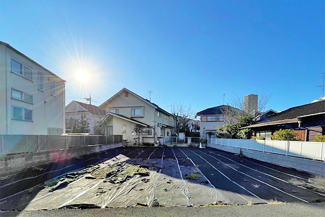 駒沢大学駅徒歩5分！間口約11.8mの67坪整形地