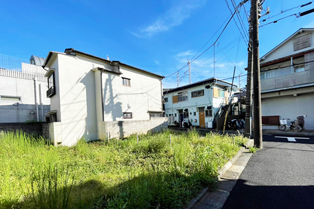 馬込駅7分！南西角地の限定1区画