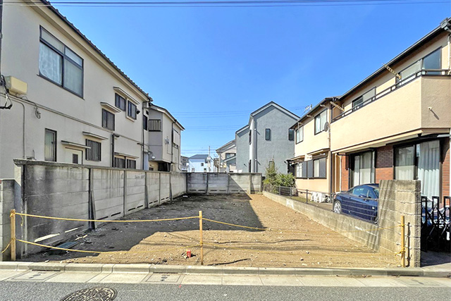 駅徒歩5分！「上高井戸」の東向き整形地