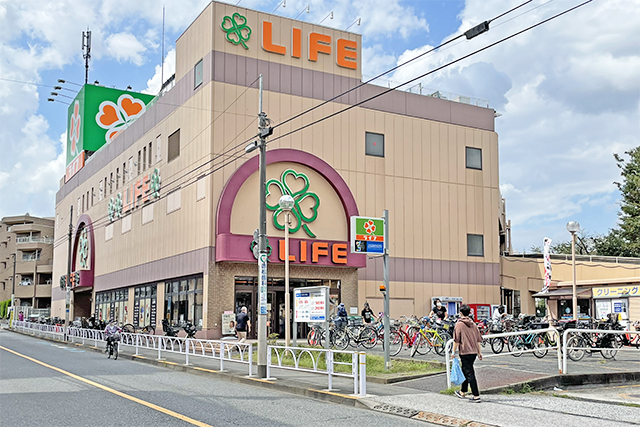 人との関わりが盛んな、治安の良い「桜丘」の整形地