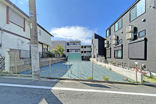 うるおいのある住環境が魅力、「上井草」45坪整形地