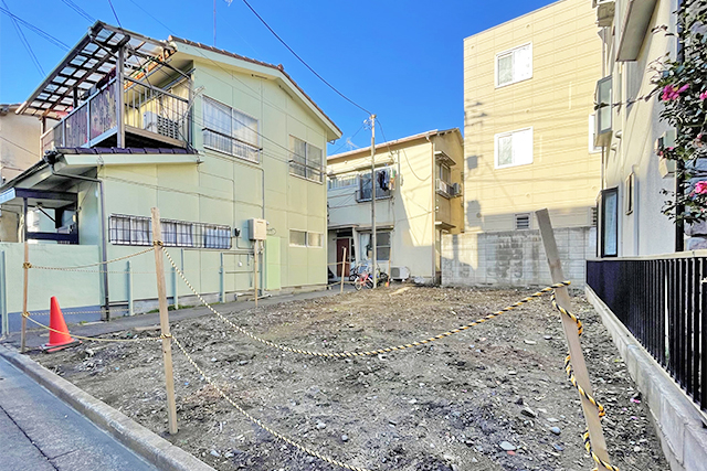 都会の中に溶け込む豊かな自然。住みやすさ◎な「大崎」の整形地
