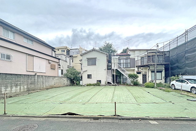 経堂3分！間口12ｍの整形地
