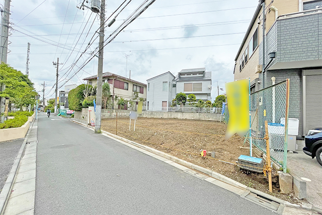 「久我山」間口14ｍ南西向きの限定一区画