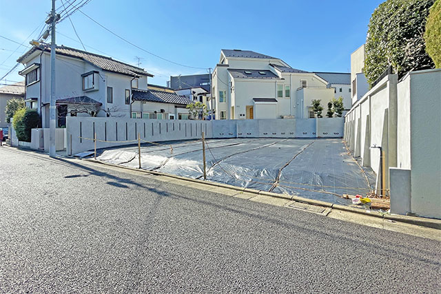 住環境◎「南」の48坪大型邸宅地
