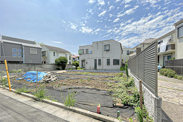 小中学校が近くて通学安心！閑静な住宅街にある整形地