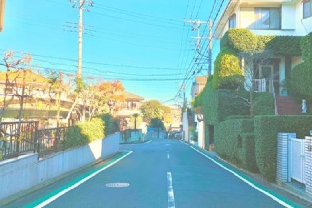 【梶ヶ谷の土地】 約81坪の高台からの眺望を独り占め