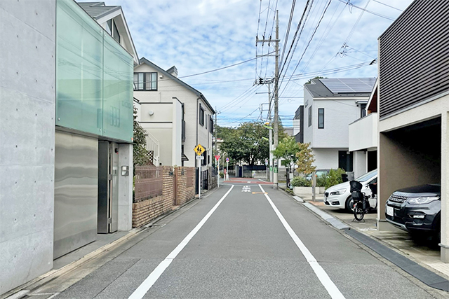 90坪超！「奥沢」の大型邸宅地