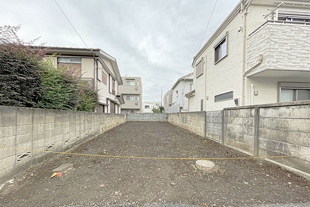 約42坪のゆとりある土地、満足のマイホームが実現