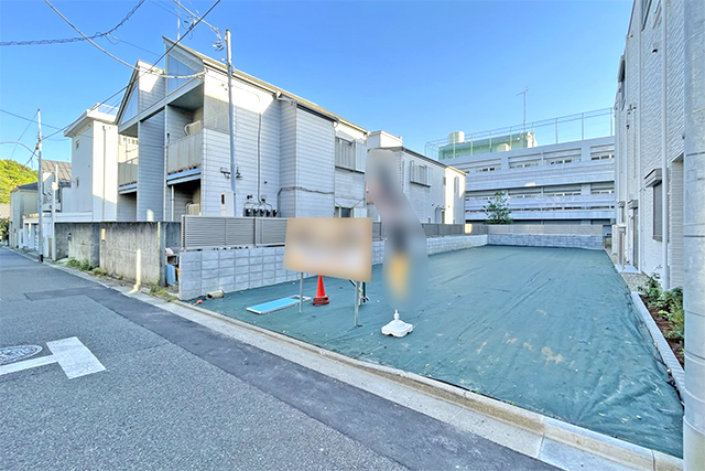 緑溢れる閑静な邸宅街「目白台」の54坪整形地