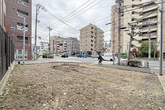 資産性◎容積率300％×約31坪の角地