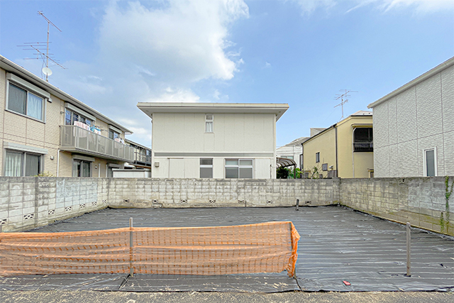 間口約12.3ｍのゆとりある整形地、満足のマイホームが実現