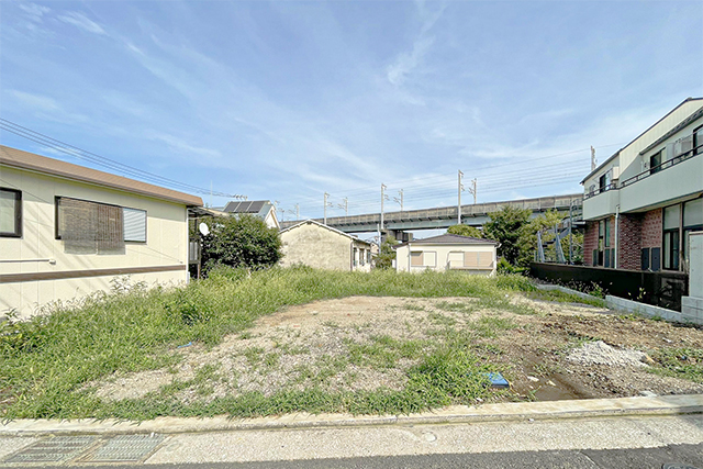 広々リビングに各居室ゆとりを持たせた3LDKが建築可能な土地