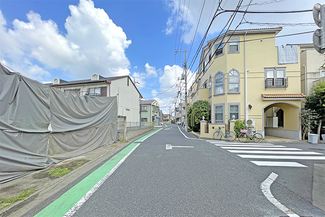ドッグランが近く、愛犬家におすすめ「千歳台」の南東角地