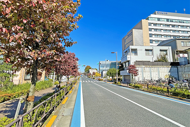 住環境が魅力。「梅丘」の32坪邸宅地