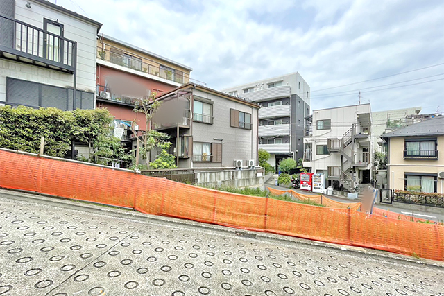 風通しの良い開放感溢れる立地。約33坪の分譲地