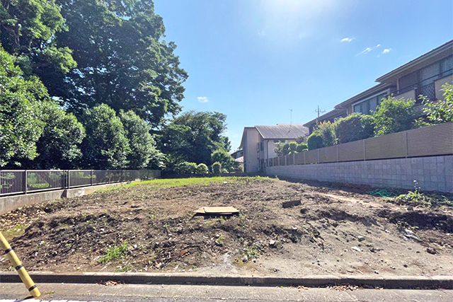 善福寺公園の自然を享受した106坪整形地